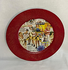 Dekoratif Yuvarlak Tabaklar