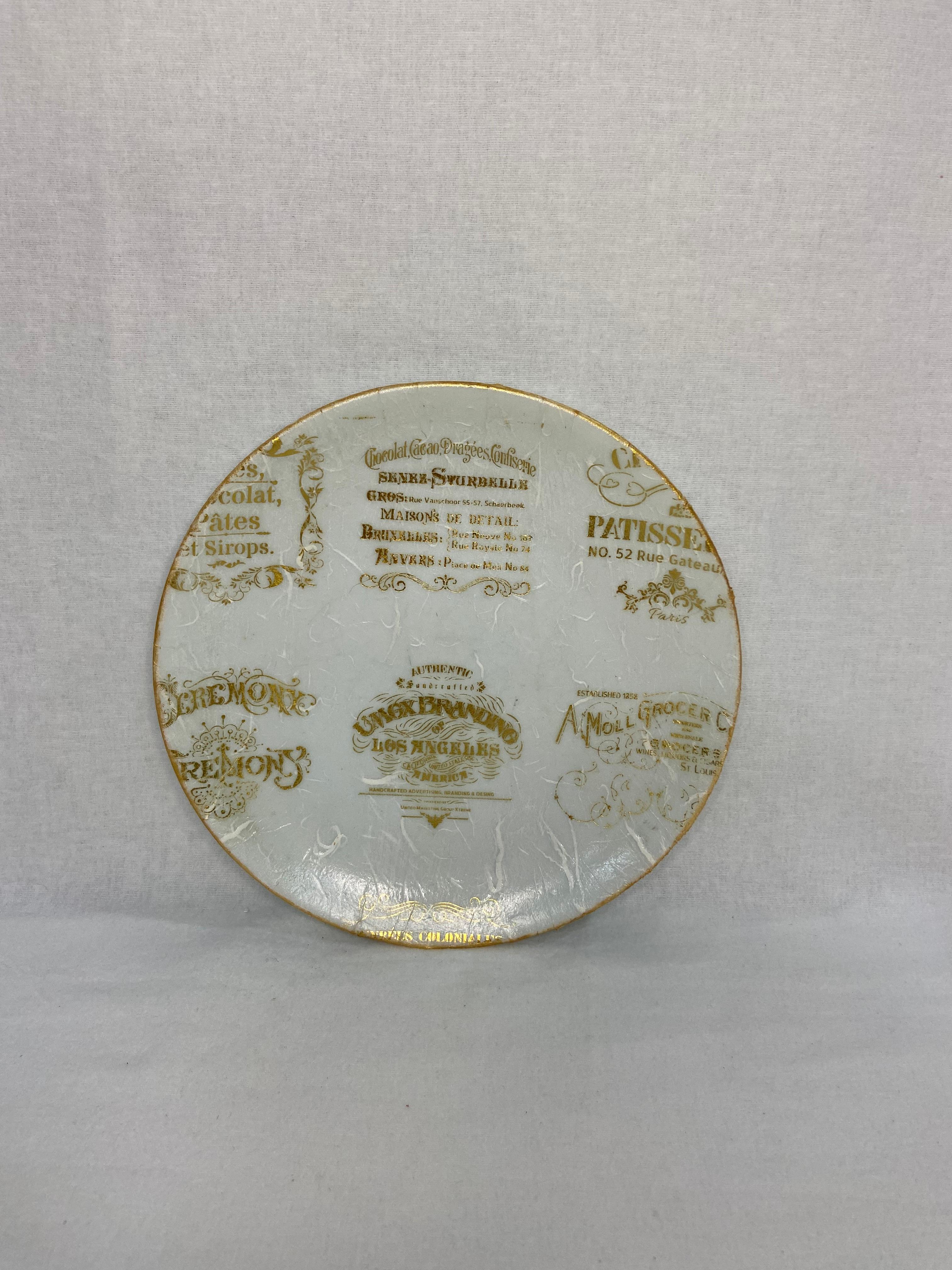 Dekoratif Yuvarlak Tabaklar