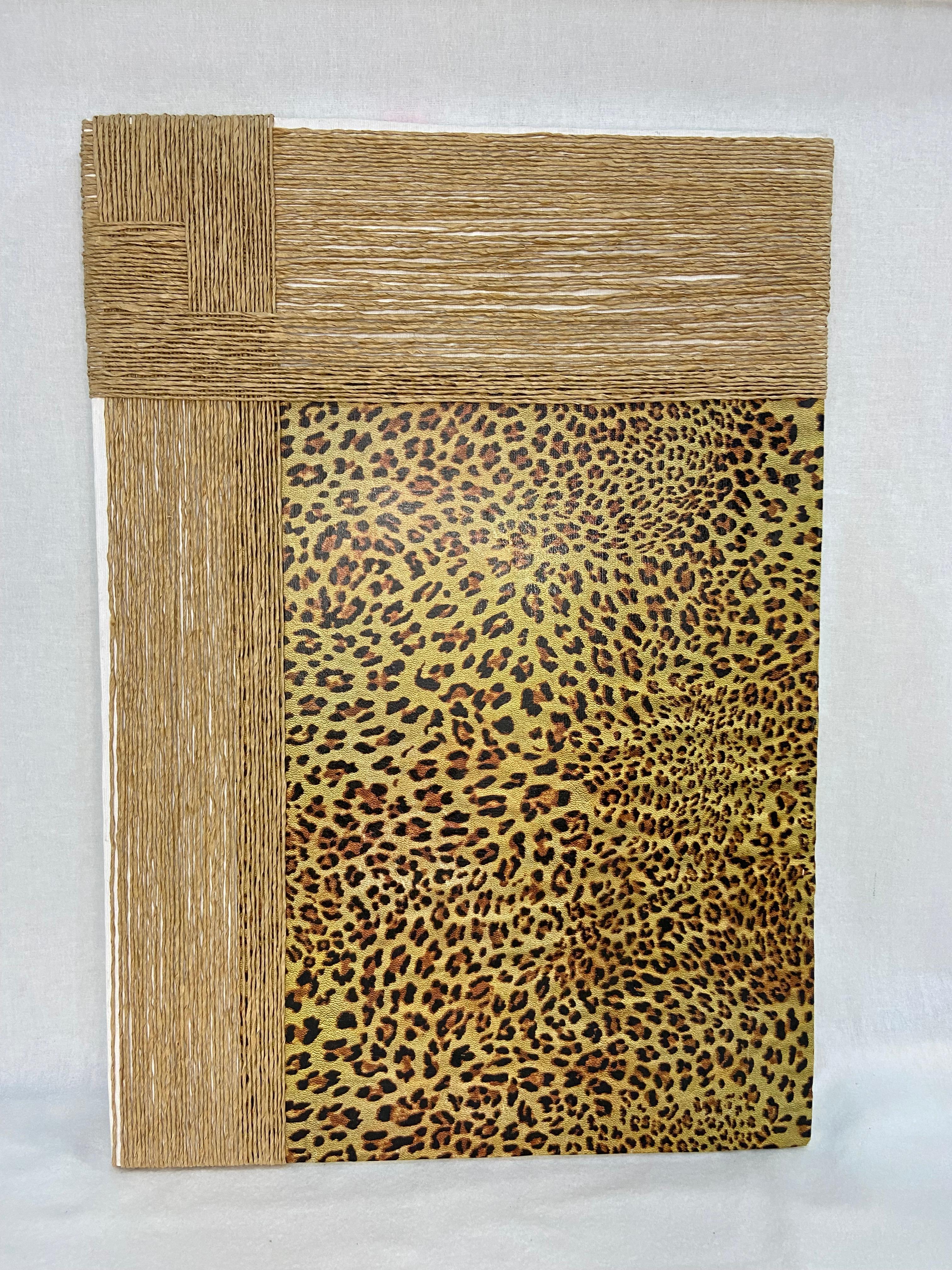 Leopar Desenli Tablo