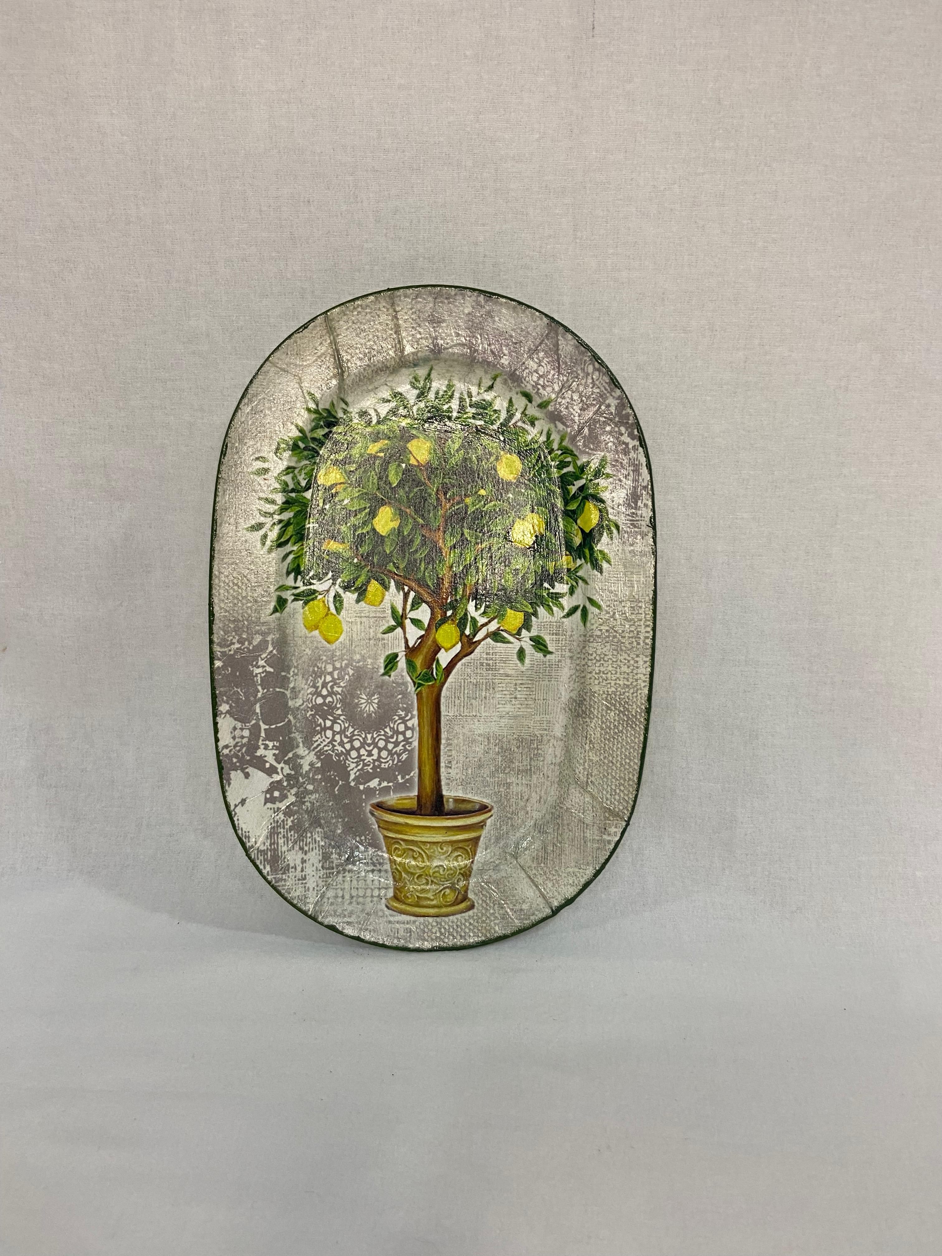 Dekoratif Yuvarlak Tabaklar