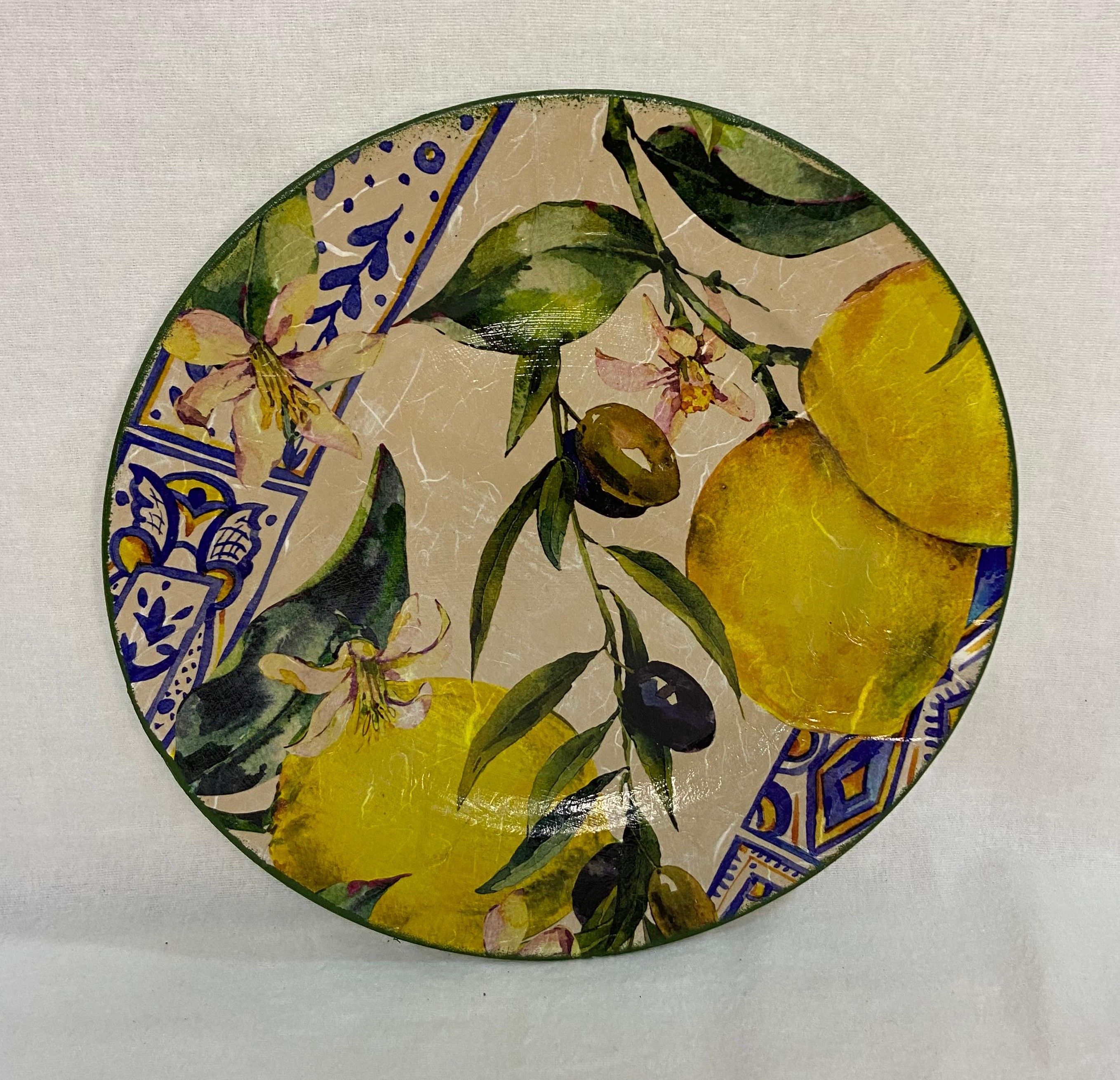 Dekoratif Yuvarlak Tabaklar