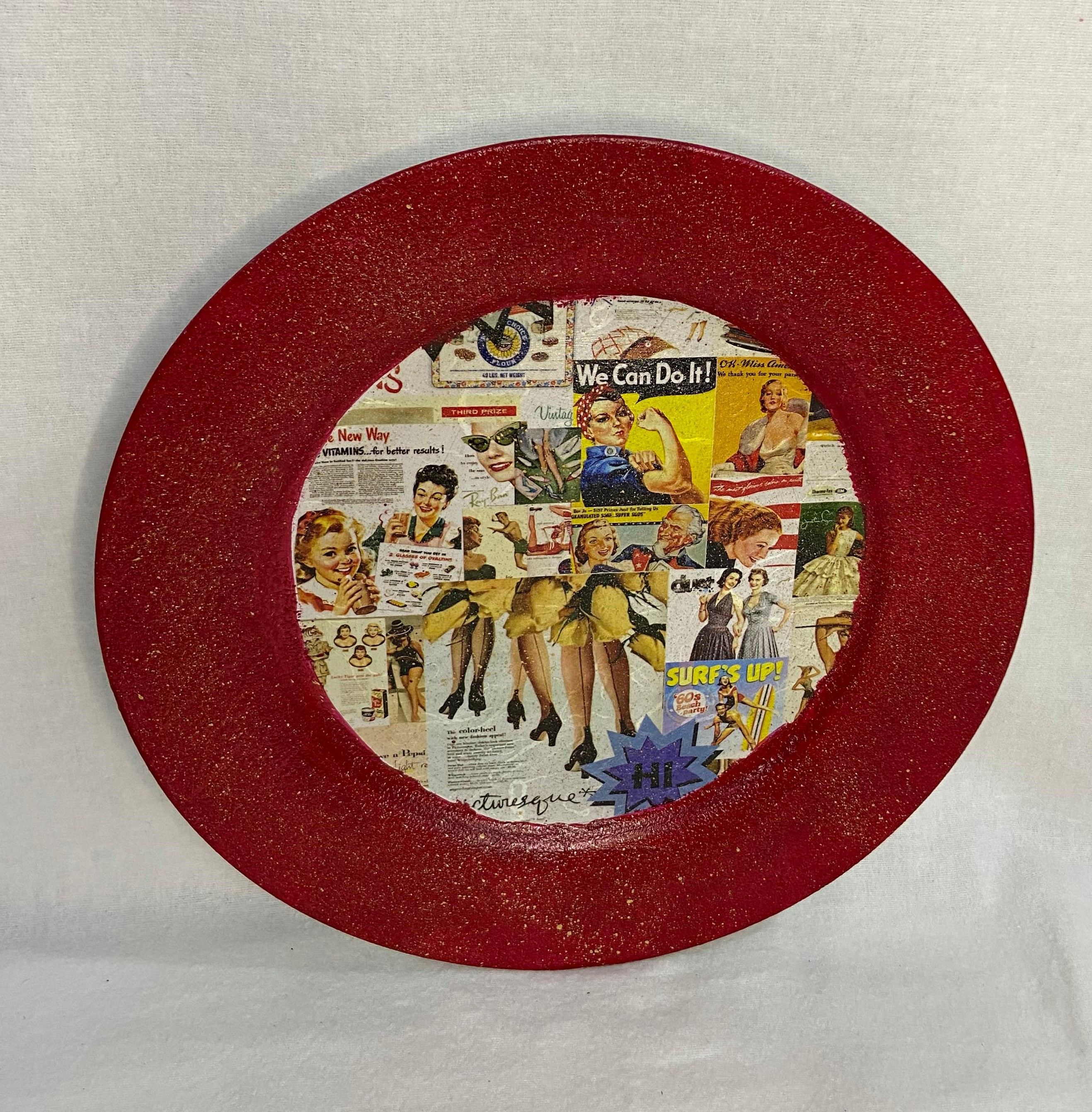 Dekoratif Yuvarlak Tabaklar